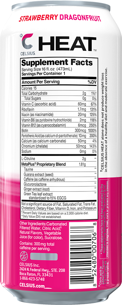 Strawberry Dragonfruit – Product's Back Label
