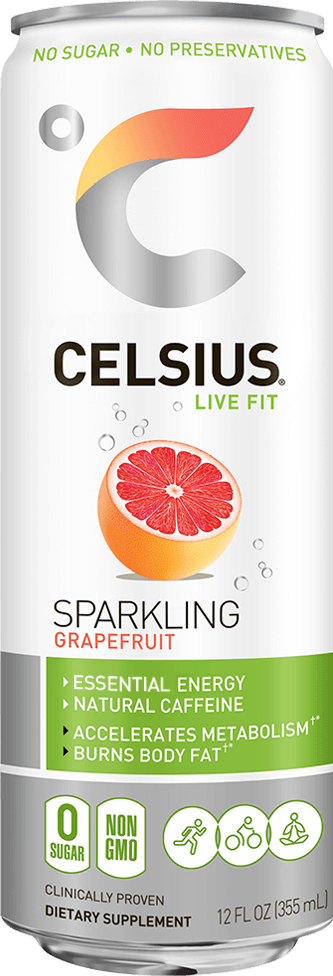 Sparkling Grapefruit Can Label