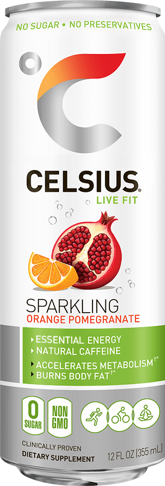 Sparkling Orange Pomegranate – Product's Front Label