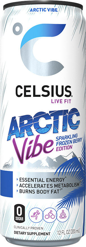 Sparkling Arctic Vibe Can Label