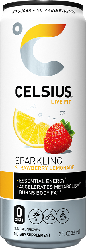Sparkling Strawberry Lemonade – Product's Front Label