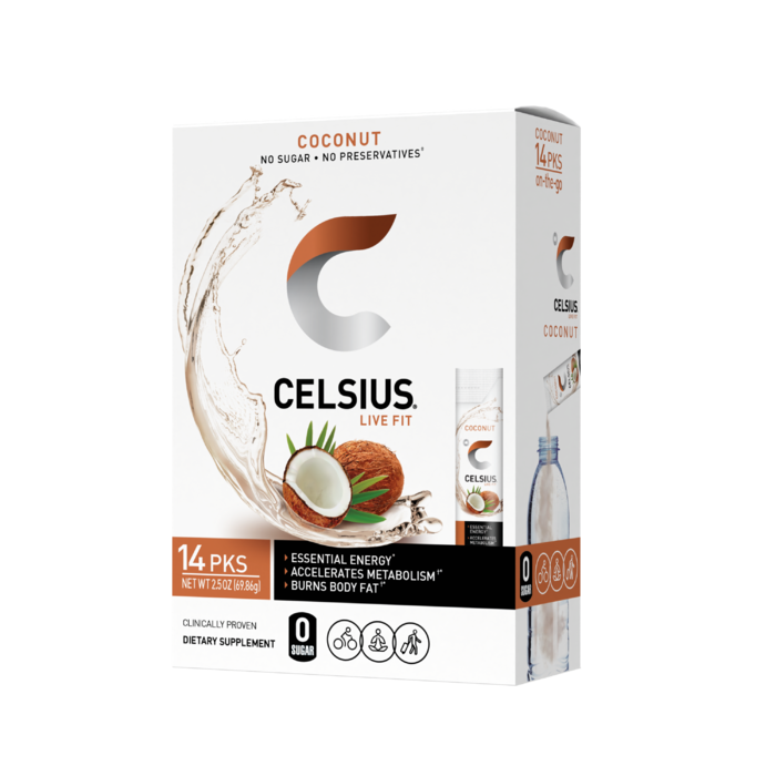 CELSIUS Coconut On-The-Go