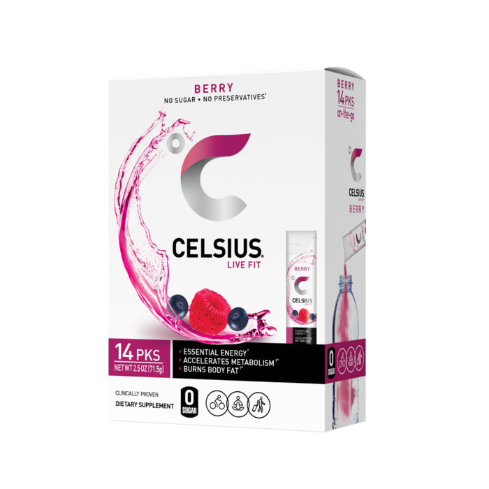 CELSIUS Berry On-The-Go