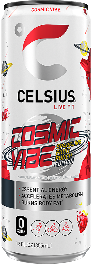 Sparkling Cosmic Vibe – Product's Front Label