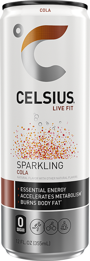 Sparkling Cola Can Label