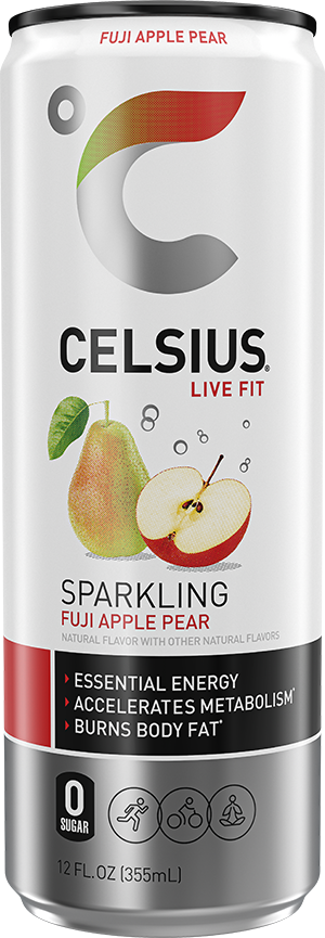 Sparkling Fuji Apple Pear Can Label