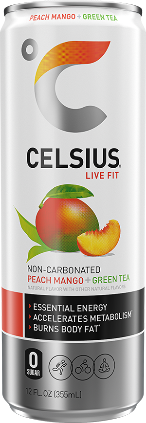 Peach Mango Green Tea – Product's Front Label