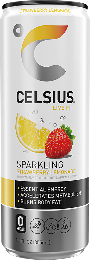 Sparkling Strawberry Lemonade – Product's Front Label