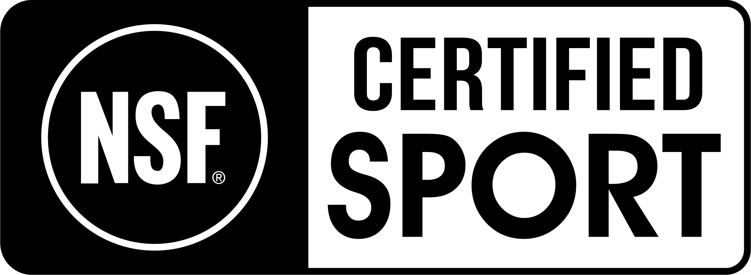 NSF Certified for Sport